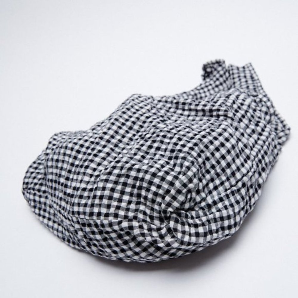 ZARA Gingham Bag - Picture 9 of 9
